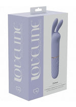 Load image into Gallery viewer, Loveline Dona Mini Rabbit Silicone Rechargeable Vibrator - Lavender/Purple
