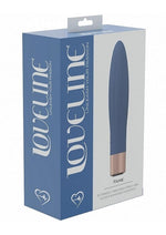 Load image into Gallery viewer, Loveline Fame Silicone Rechargeable 10 Speed Mini Vibrator - Blue
