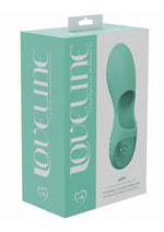 Load image into Gallery viewer, Loveline Joy Rechargeable Silicone Finger Vibrator - Green
