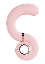 Load image into Gallery viewer, Loveline Perles Rotating Beads Swirl Rechargeable Silicone Vibrator - Pink
