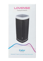 Load image into Gallery viewer, Lovense Calor Rechargeable Bluetooth Remote Stroker - Black

