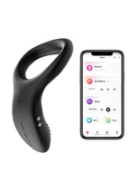 Load image into Gallery viewer, Lovense Diamo Remote Controlled Vibrating Silicone Cock Ring
