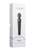 Load image into Gallery viewer, Lovense Domi 2 Rechargeable Wand Massager - Black
