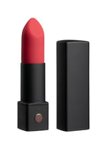 Load image into Gallery viewer, Lovense Exomoon Rechargeable Silicone Lipstick Bullet Vibrator - Black/Red
