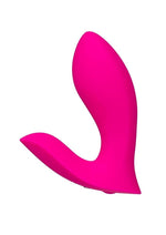 Load image into Gallery viewer, Lovense Flexer Rechargeable Silicone App-Controlled Panty Vibe - Pink
