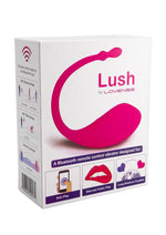 Load image into Gallery viewer, Lovense Lush App Compatible Silicone Bullet Vibrator - Pink
