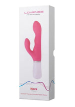 Load image into Gallery viewer, Lovense Nora Remote Controlled Rabbit Vibrator - Pink
