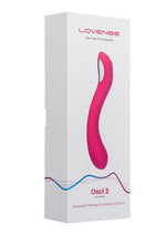 Load image into Gallery viewer, Lovense Osci 2 Rechargeable Remote Control G-Spot Vibrator - Pink
