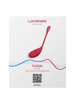 Load image into Gallery viewer, Lovense Vulse Rechargeable Silicone Egg Vibrator - Red

