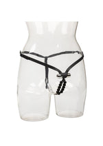 Load image into Gallery viewer, Lover&#39;s Vibrating Thong Panty Vibe with Pleasure Beads
