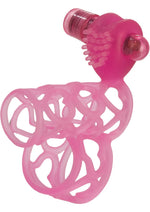 Load image into Gallery viewer, Lovers Cage Penis Enhancer and Cock Ring with Bullet - Pink
