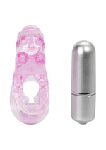 Load image into Gallery viewer, Lovers Delight Ele Vibrating Cock Ring with Clitoral Stimulation
