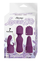 Load image into Gallery viewer, Lovers Kits Temptation Rechargeable Silicone Vibrator - Eggplant/Purple