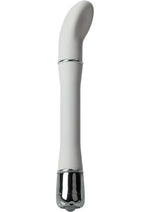 Load image into Gallery viewer, Lulu Satin Scoop Vibrator - White
