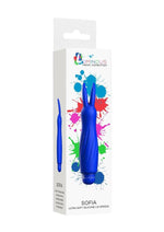 Load image into Gallery viewer, Luminous Sofia Bullet with Silicone Sleeve - Blue