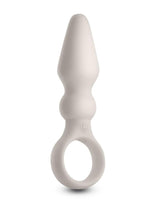 Load image into Gallery viewer, Lust-N-Dreams Bossa Rechargeable Silicone Anal Plug - White