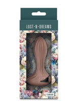 Load image into Gallery viewer, Lust-N-Dreams Tango Rechargeable Silicone Anal Plug - Brown