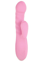 Load image into Gallery viewer, Luv Heat Up Thruster Rechargeable Silicone Vibrator - Pink