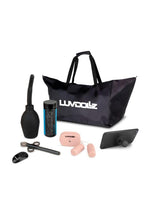 Load image into Gallery viewer, Luvdollz Remote Control Doggy Style Vibrating Rechargeable Masturbator - Pussy and Ass
