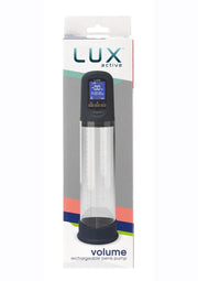 Lux Active Volume LCD Rechargeable Auto Penis Pump - Blue/Navy