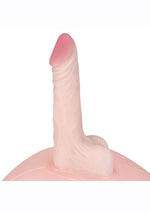 Load image into Gallery viewer, Lux Fetish Inflatable Sex Ball with Vibrating Realistic Dildo and Remote Control
