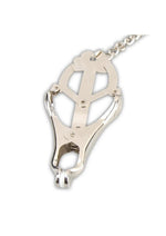 Load image into Gallery viewer, Lux Fetish Japanese Clover Steel Nipple Clamps Adjustable
