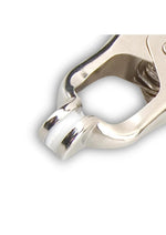 Load image into Gallery viewer, Lux Fetish Japanese Clover Steel Nipple Clamps Adjustable
