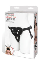 Load image into Gallery viewer, Lux Fetish Neoprene Strap-On Harness - Black