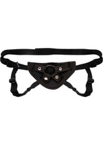 Load image into Gallery viewer, Lux Fetish Neoprene Strap-On Harness - Black