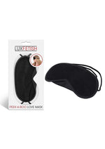 Load image into Gallery viewer, Lux Fetish Peek-A-Boo Love Mask
