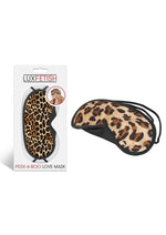 Load image into Gallery viewer, Lux Fetish Peek-A-Boo Love Mask
