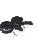 Load image into Gallery viewer, Lux Fetish Sexy Suction Shower Cuffs Adjustable - Black - 2 Piece Set