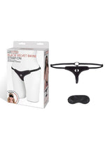 Load image into Gallery viewer, Lux Fetish Velvet Bikini Strap-On Adjustable