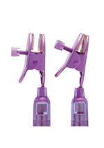 Load image into Gallery viewer, Lux Fetish Remote Control Vibrating Nipple Clips
