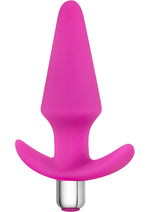 Load image into Gallery viewer, Luxe Discover Silicone Vibrator Butt Plug - Pink
