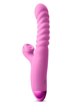 Load image into Gallery viewer, Luxe Nova Rechargeable Silicone Rabbit Vibrator
