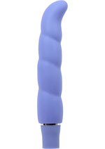 Load image into Gallery viewer, Luxe Purity G Silicone G-Spot Vibrator - Periwinkle/Purple
