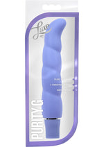 Load image into Gallery viewer, Luxe Purity G Silicone G-Spot Vibrator - Periwinkle/Purple
