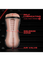 Load image into Gallery viewer, M For Men Soft and Wet Self Lubricating Masturbator Cup Ridge/Orb - Pussy

