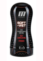 Load image into Gallery viewer, M For Men Soft and Wet Self Lubricating Masturbator Cup Ridge/Orb - Pussy - Flesh/Vanilla
