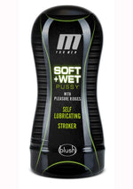Load image into Gallery viewer, M For Men Soft and Wet Self Lubricating Masturbator Cup Ridge - Pussy - Flesh/Vanilla
