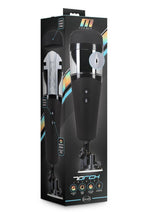 Load image into Gallery viewer, M For Men Torch Joyride Rechargeable Masturbator - Frosted - Clear
