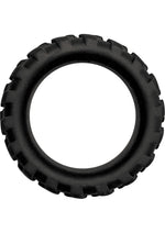 Load image into Gallery viewer, Mack Tuff X Large Tire Silicone Cock Ring - Black - XLarge
