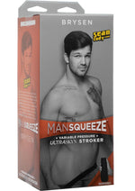 Load image into Gallery viewer, Man Squeeze Brysen Ultraskyn Masturbator - Butt - Vanilla
