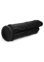Load image into Gallery viewer, Master Cock Double Stuffer Double Pecker Dildo - Black - 10in
