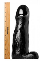Load image into Gallery viewer, Master Cock The Manolith Dildo - Black - 11.75in
