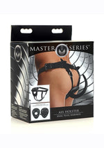 Load image into Gallery viewer, Master Series Ass Holster Anal Plug Harness - Black