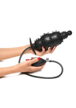 Load image into Gallery viewer, Master Series Ass Puffer Nubbed Inflatable Silicone Anal Plug