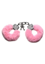 Load image into Gallery viewer, Master Series Cuffed In Fur Furry Handcuffs - Pink
