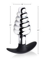Load image into Gallery viewer, Master Series Dark Hive Metal and Silicone Anal Plug